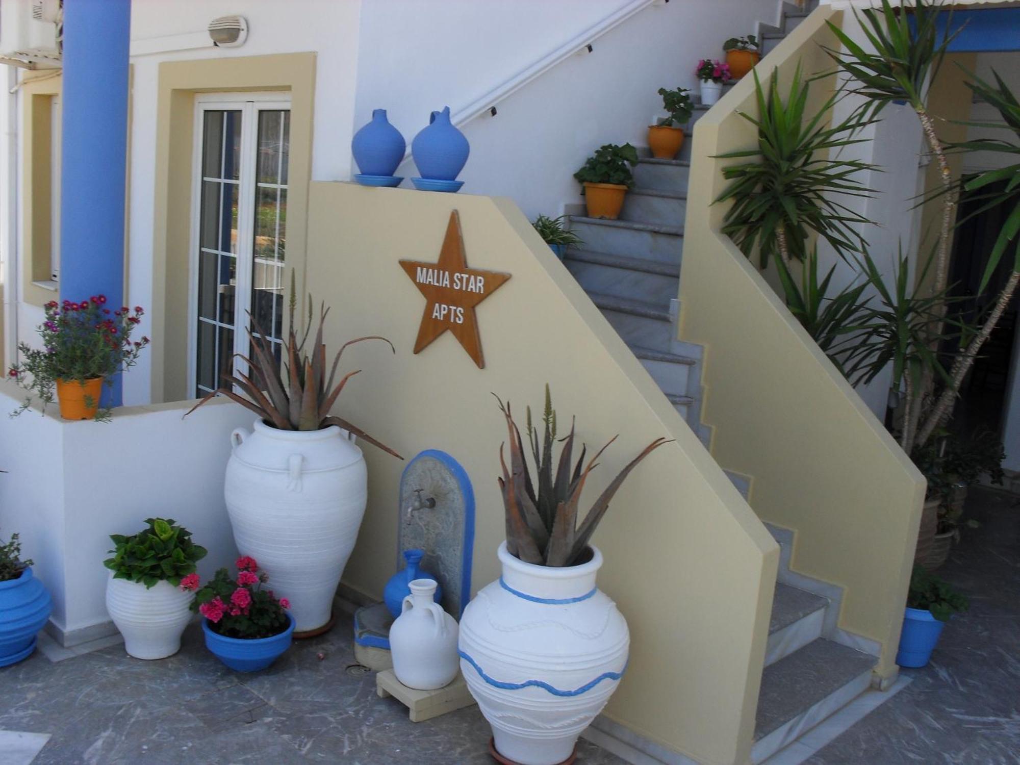 Malia Star Apartments Esterno foto