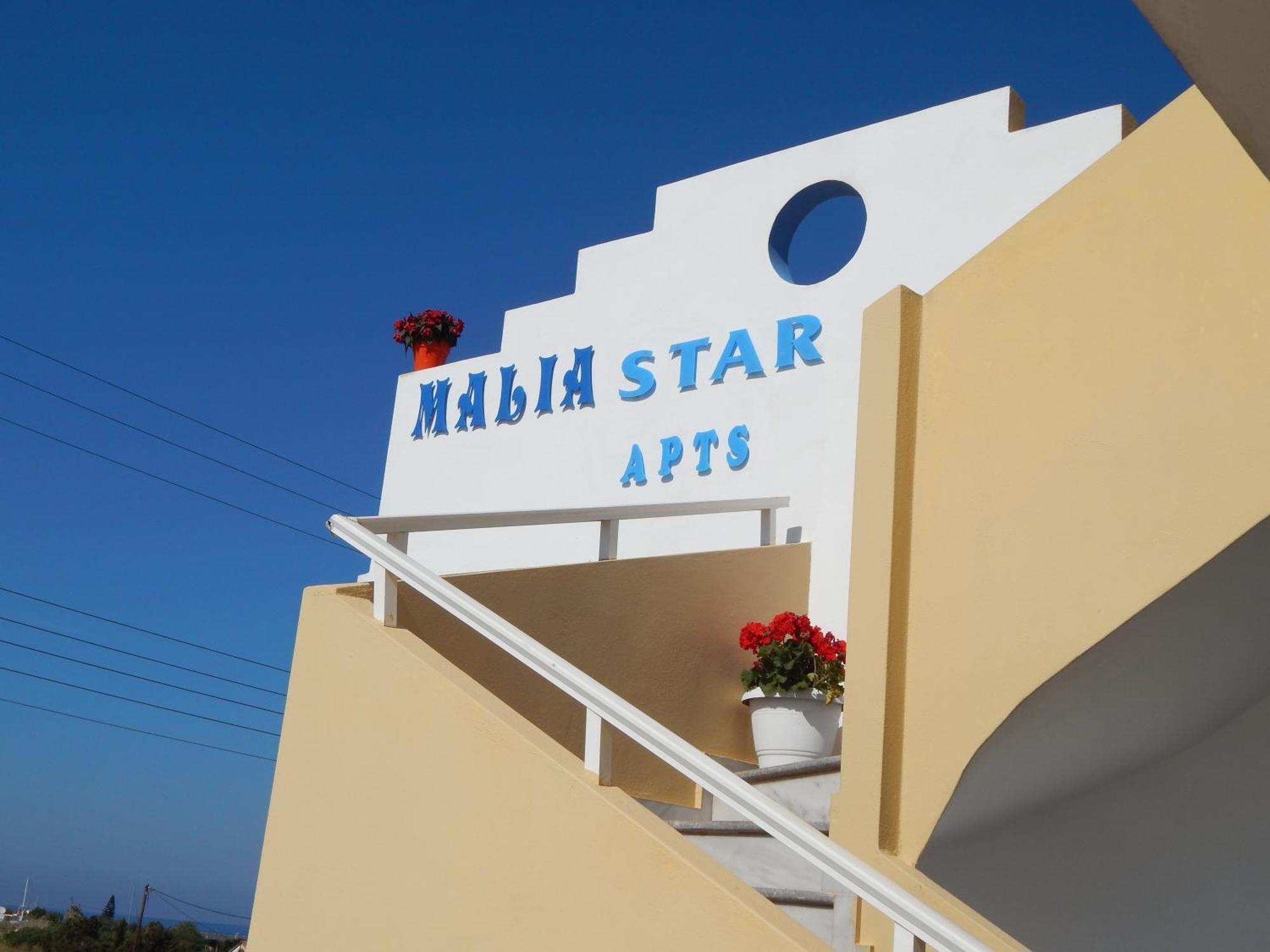 Malia Star Apartments Esterno foto